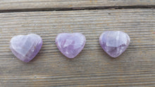 Load image into Gallery viewer, NATURAL AMETHYST Gemstone Puffy Heart 30-35mm