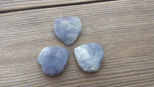 Load image into Gallery viewer, NATURAL IOLITE Gemstone Puffy Heart 30-35mm