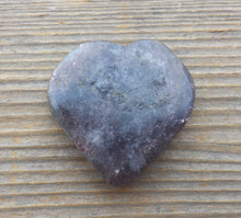 Load image into Gallery viewer, NATURAL IOLITE Gemstone Puffy Heart 30-35mm