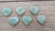 Load image into Gallery viewer, NATURAL JADE Gemstone Puffy Heart 30-35mm
