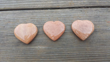 Load image into Gallery viewer, NATURAL PEACH AVENTURINE Gemstone Puffy Heart 30-35mm