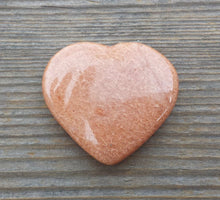 Load image into Gallery viewer, NATURAL PEACH AVENTURINE Gemstone Puffy Heart 30-35mm