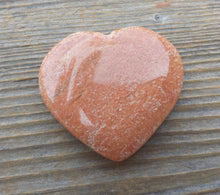 Load image into Gallery viewer, NATURAL PEACH AVENTURINE Gemstone Puffy Heart 30-35mm