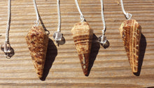 Load image into Gallery viewer, ARAGONITE Natural Stone Gemstone Faceted Pendulum
