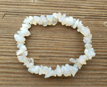 Load image into Gallery viewer, OPALITE Stone Gemstone Stretchy Chip Bracelet